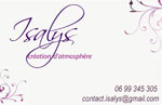 Isalys - création d'atmosphère logo